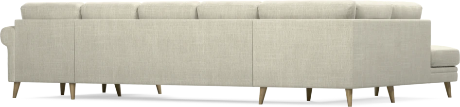 Eden - 3-sits soffa med divan vänster och schäslong höger - Beige