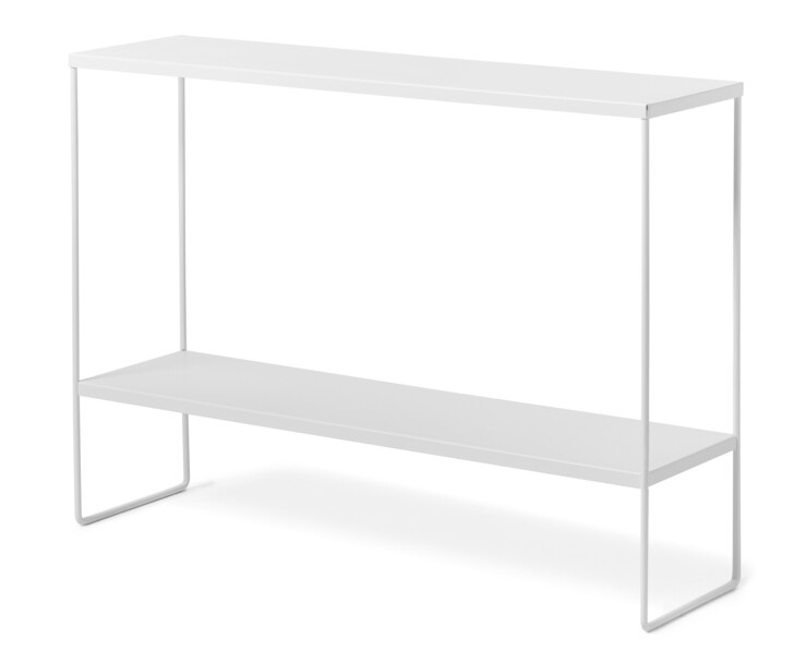 Alex - Avlastningsbord, B 100 cm - Vit