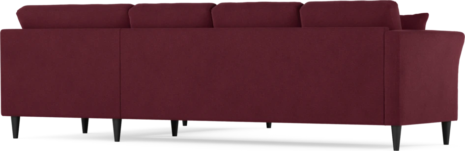 Eden - Hörnsoffa, 3+2-sits - Röd