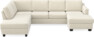 Friday - 3-sits soffa med divan vänster och schäslong höger - Beige