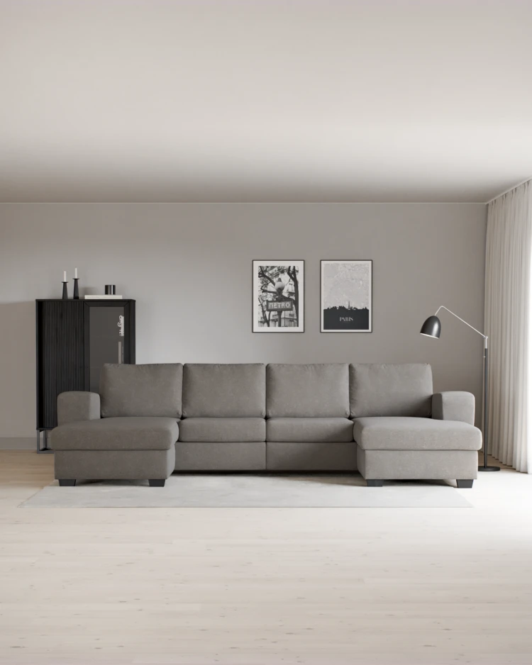 Friday - 2-sits soffa med två schäslonger - inspiration
