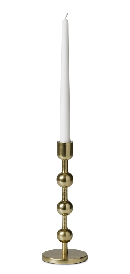 Edgar - Ljusstake, H 23 cm - Gul