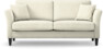 Eden - 2,5-sits soffa - Vit