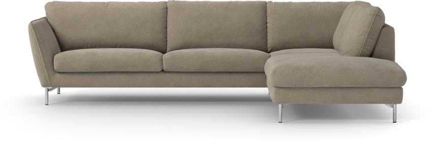 Madison Lux - 3-sits soffa med divan höger - Beige
