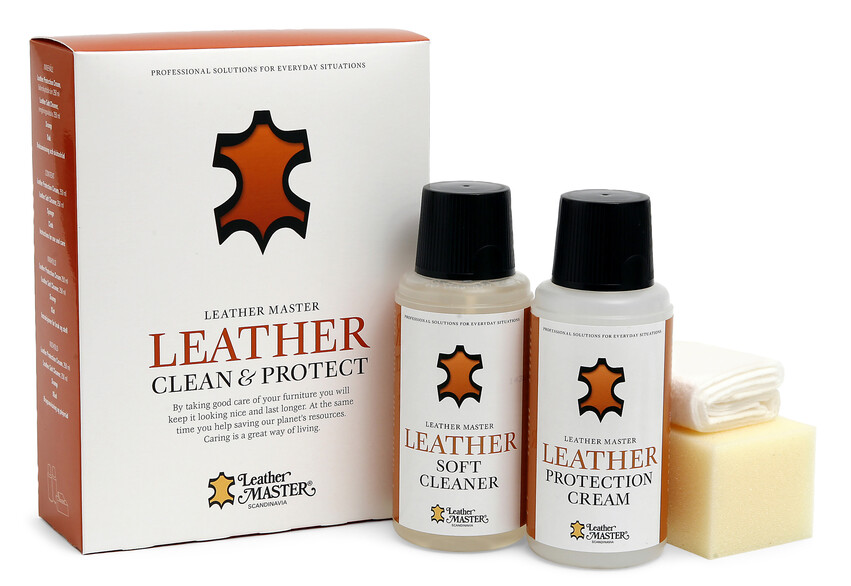 Leather Clean & Protect - Lädervård kit