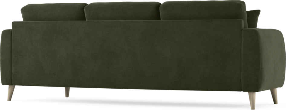 Eden - 3-sits soffa svängd - Grön