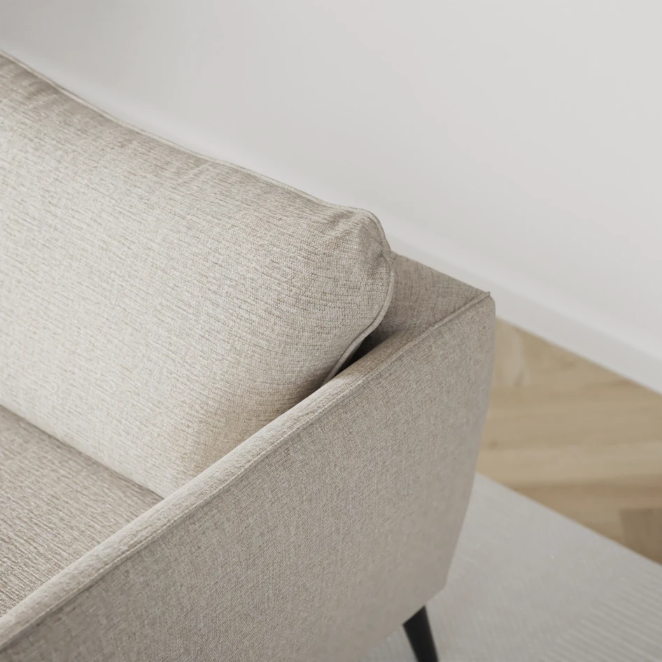 County - 2-sits soffa - Beige