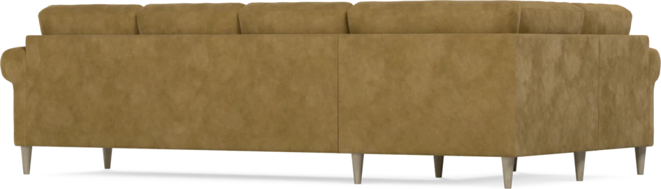Eden - Hörnsoffa, 1+3-sits - Gul