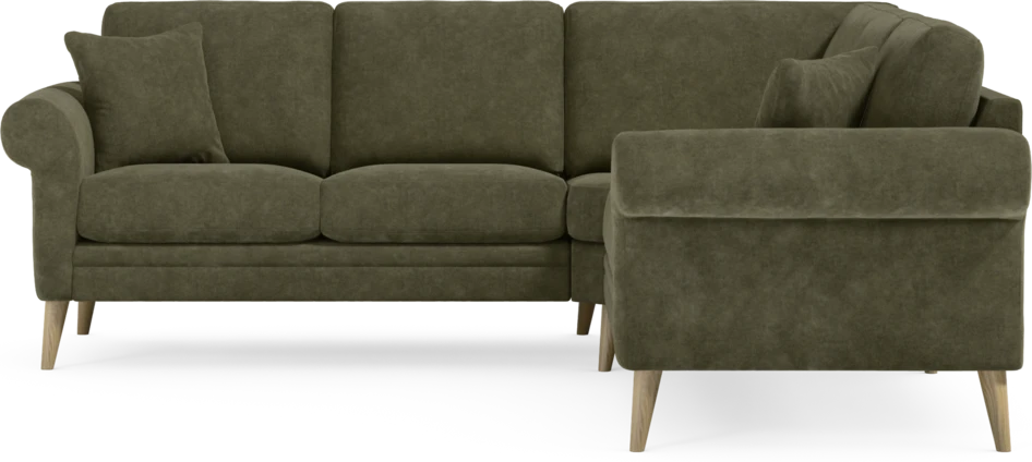 Eden - Hörnsoffa, 2+2-sits - Grön