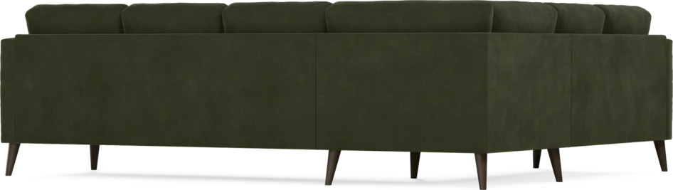 Eden - Hörnsoffa, 2+3-sits - Grön