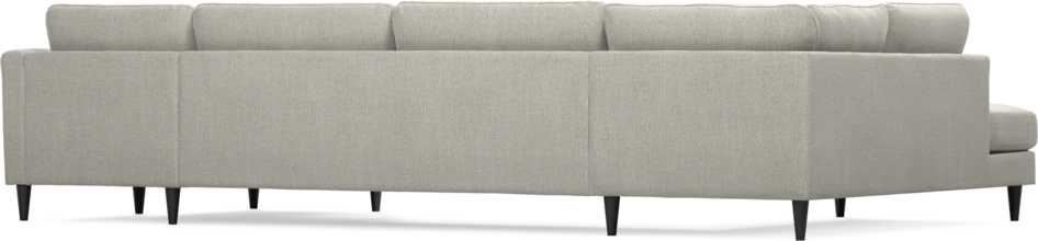 Bridge - 3-sits soffa med divan vänster och schäslong höger - Grå