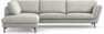 Madison - 3-sits soffa med divan vänster - Grå