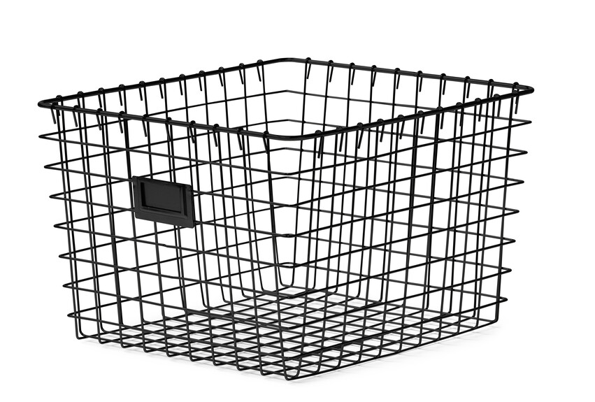 Wire - Korg, 30x31x20 cm - Svart