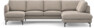 Madison Lux - 2-sits soffa med schäslong vänster och divan höger - Beige