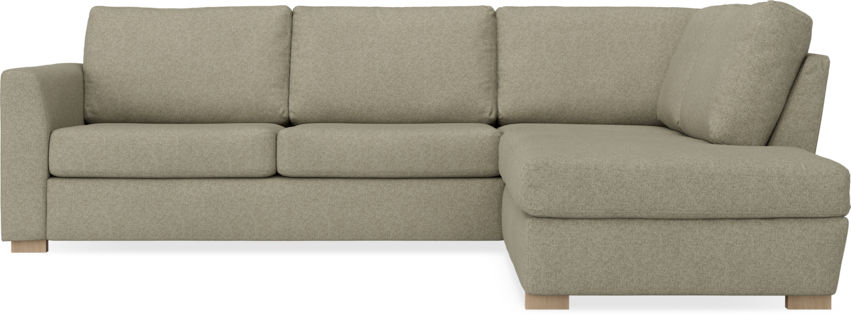 Friday - 2,5-sits soffa med divan höger - Beige