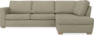 Friday - 2,5-sits soffa med divan höger - Beige