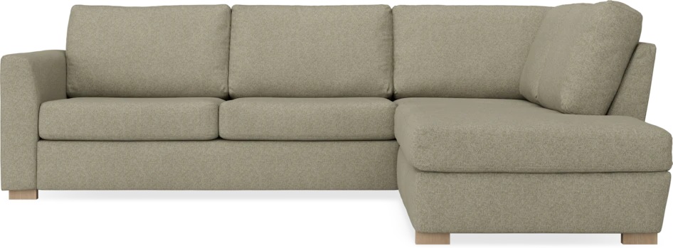 Friday - 2,5-sits soffa med divan höger - Beige