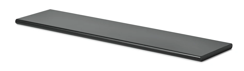 Axel - Vägghyllplan, B 120 cm - Svart