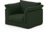 Cherrie - Fåtölj med kappa - Grön