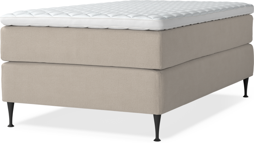 Delux Exclusive - Kontinentalsäng, enkelsäng 120 cm med bäddmadrass