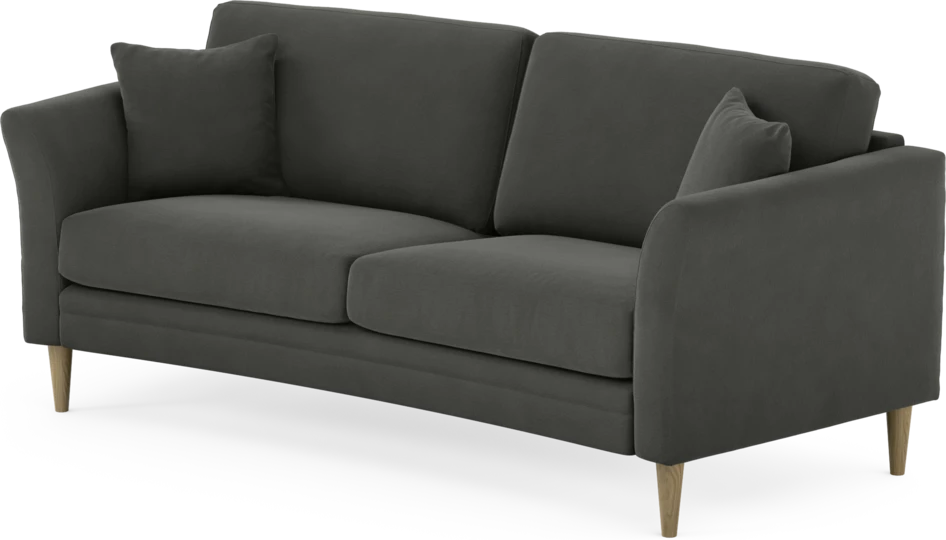 Eden - 2,5-sits soffa svängd - Grå