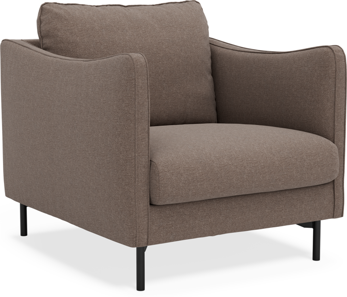 Madison Lux - Fåtölj, 70 cm - Brun