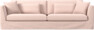 Willow - 4-sits soffa, med kappa - Rosa