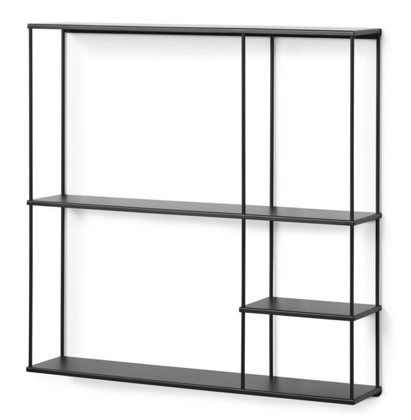 Elis - Vägghylla, B 60 cm - Svart