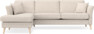 Eden - 2,5-sits soffa med schäslong - Beige