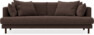 Harper - 3-sits soffa, hel dyna - Brun