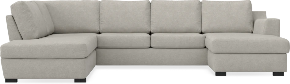 Friday - 3-sits soffa med divan vänster och schäslong höger - Beige