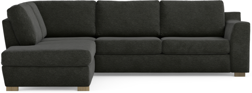 Friday - 2,5-sits soffa med divan vänster - Grå