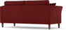 Eden - 2,5-sits soffa - Röd