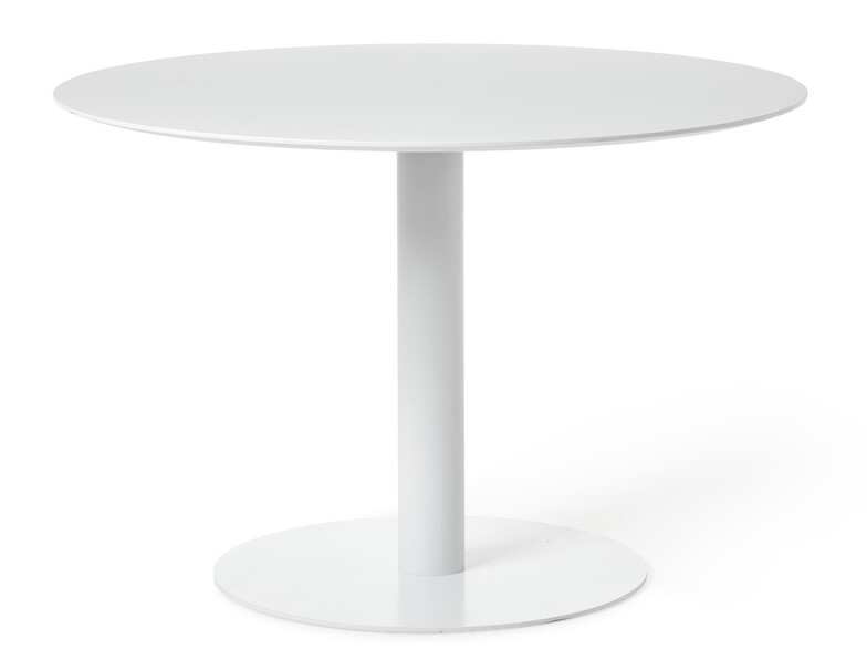 Plaine - Matbord, Ø 110 cm - Vit