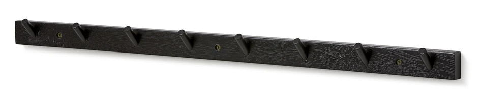 Karlsborg - Kroklist, B 80 cm - Svart