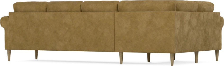 Eden - Hörnsoffa, 1+3-sits - Gul