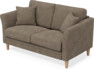 Eden - 2-sits soffa - Gul