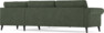 Bridge - Hörnsoffa, 3+3-sits - Grön