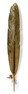 Leaf - Väggljusstake, H 67 cm - Gul