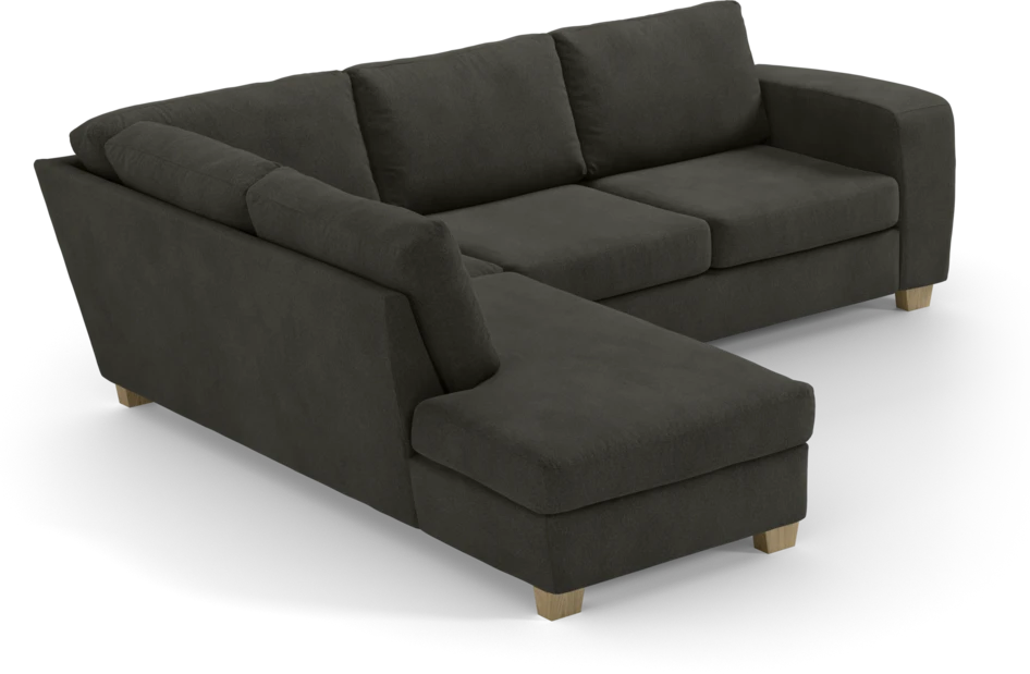 Friday - 2,5-sits soffa med divan vänster - Grå
