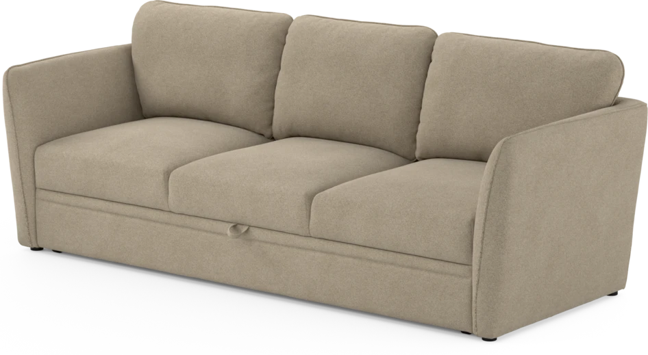 Öland - Bäddsoffa 3-sits, längsbäddad - Beige