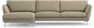 Madison Lux - 3-sits soffa med schäslong vänster - Beige