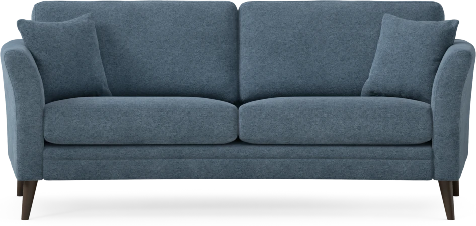 Eden - 2,5-sits soffa svängd - Blå