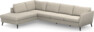 County - 3-sits soffa med divan vänster - Beige