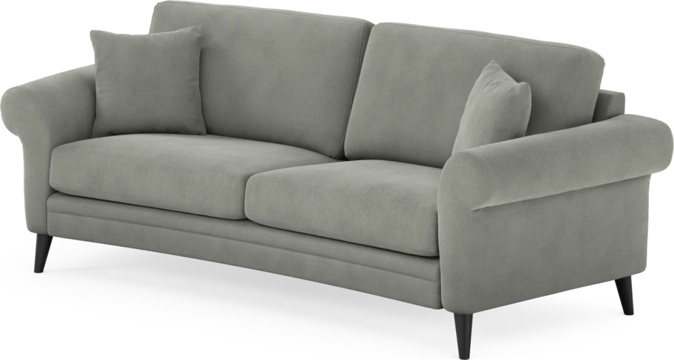 Eden - 2,5-sits soffa svängd - Grå