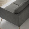 County - 3-sits soffa - Grå