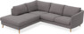 Madison - 2-sits soffa med divan vänster - Grå