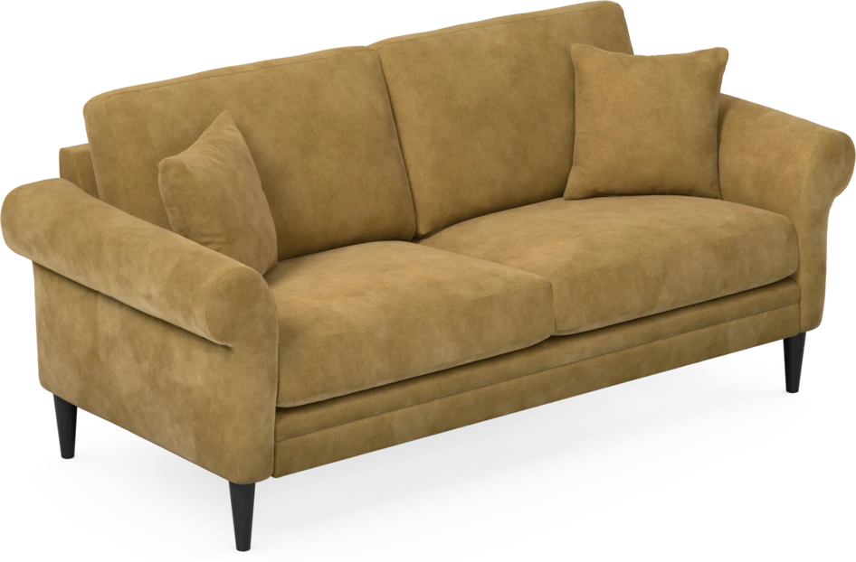 Eden - 2,5-sits soffa - Gul