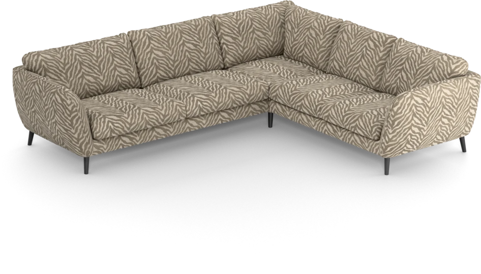 Madison Lux - Hörnsoffa 3+2-sits, hörn 1 - Brun