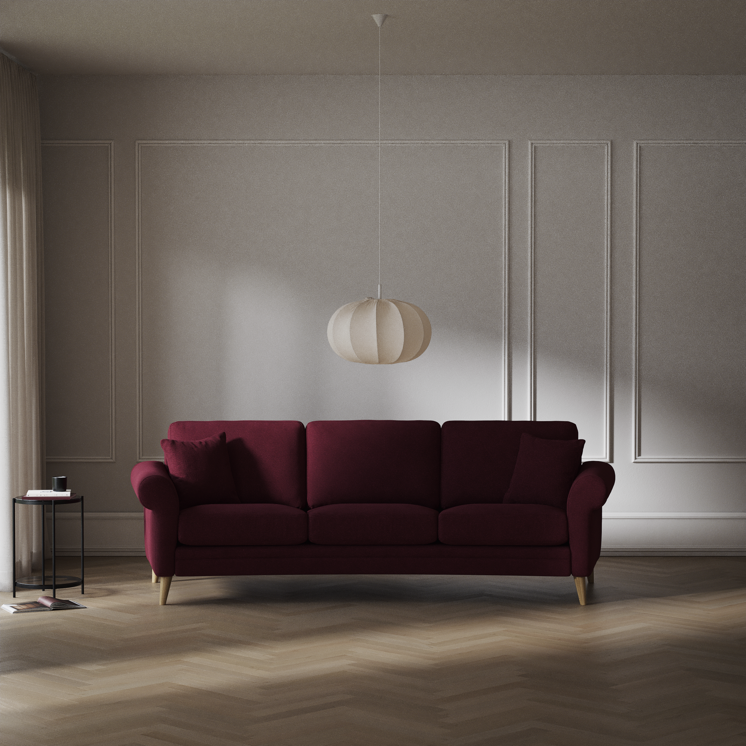 Eden - 3-sits soffa svängd - inspiration